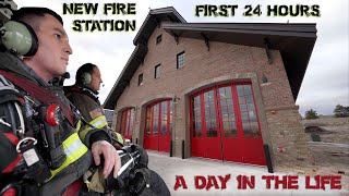 First 24 Hours in a New Fire Station  A Day in the Life [upl. by Sidalg]