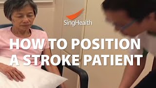 How To Position A Stroke Patient [upl. by Cordeelia118]