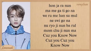 NCT U  Know Now Easy Lyrics [upl. by Nosyrb]