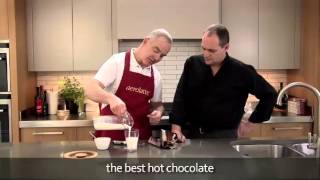 How to make a hot chocolate using an aerolatte milk frother [upl. by Attenaz426]