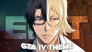 Aizen x Urahara  GTA IV Theme Edit [upl. by Marjie27]